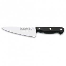 Cuchillo jamonero alveolado de 3 Claveles serie POM de 30 cm