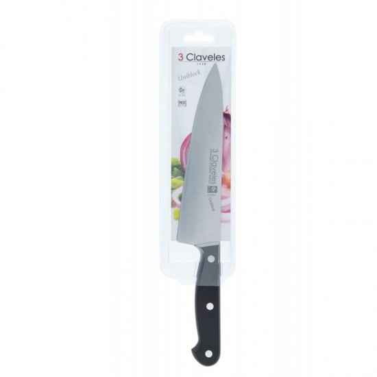 3 Claveles cuchillo cocinero Uniblock 01156