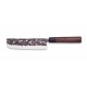 3 Claveles Cuchillo Usuba Osaka - Madera de Granadillo - Forjado 3 Claveles Cuchillo Usuba Osaka - Madera de Granadillo - Forjado