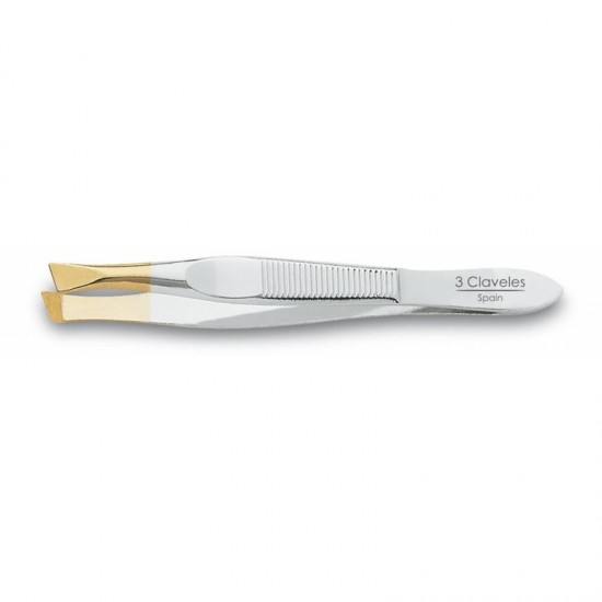 3 Claveles Pinza Depilar Sesgada 12244 3 Claveles Pinza Depilar Sesgada 12244