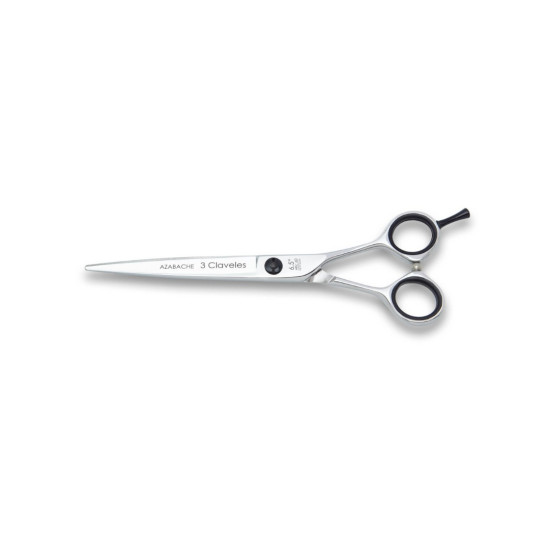 3 Claveles Tijera Peluquero Azabache 12818 6,5 Pulgadas