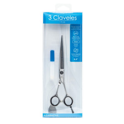 3 Claveles Tijera Peluquero Azabache 12818 6,5 Pulgadas
