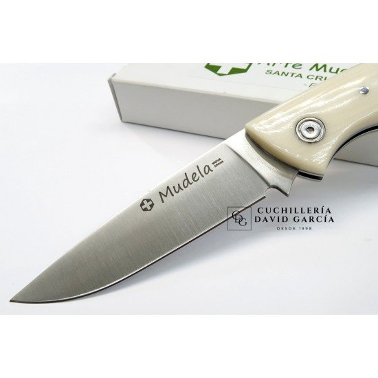 Arte Mudela  AL- 84.3 Micarta color Marfil - Micarta Negra