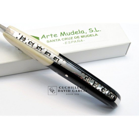 Arte Mudela  AL- 84.3 Micarta color Marfil - Micarta Negra