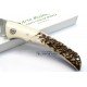 Arte Mudela  AL- 84.7 Micarta color Marfil - Asta de Ciervo