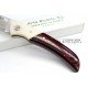 Arte Mudela  AL- 84.4  Micarta Roja - Micarta color Marfil