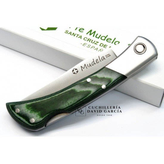 Green Micarta Mudela Art AM-85.5