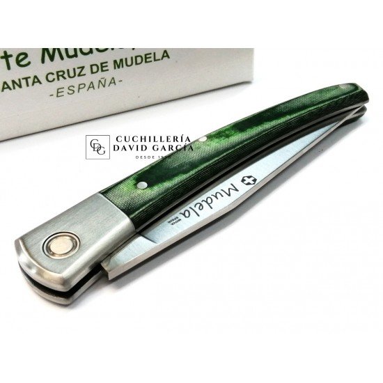 Arte Mudela Green Micarta JG-94.5 Arte Mudela Green Micarta JG-94.5