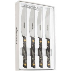 Arcos Juego 4 Pzas. Cuchillo Mesa Serie Flysch 110 mm 374000