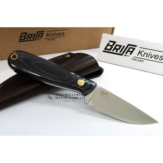 Brisa Necker 70 Micarta Negra Acero 12C27 Brisa Necker 70 Micarta Negra Acero 12C27