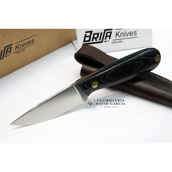 Brisa Necker 70 Micarta Negra Acero 12C27 Brisa Necker 70 Micarta Negra Acero 12C27
