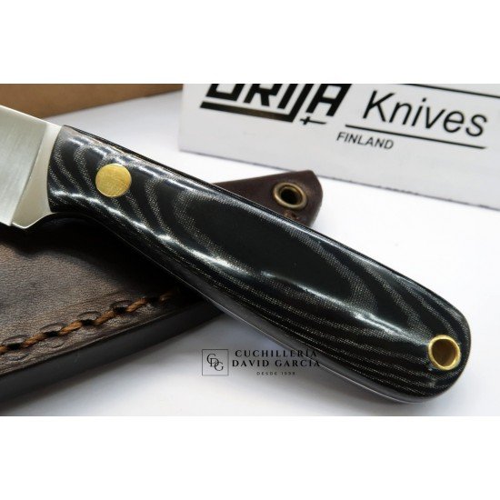 Brisa Necker 70 Micarta Negra Acero 12C27 Brisa Necker 70 Micarta Negra Acero 12C27