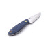 Brisa Bobtail  80 Micarta Bluejeans Scandi Acero 12C27