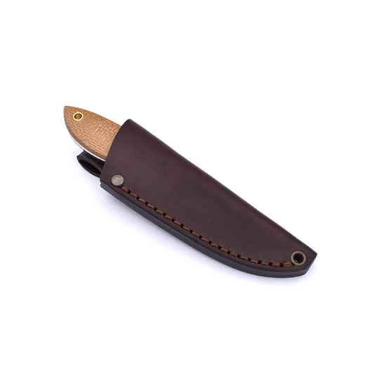 Brisa Bobtail  80 Micarta Mostaza Acero 12C27