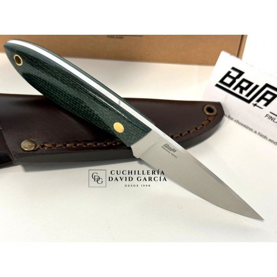 Brisa Bobtail 80 Micarta Verde 12C27 Brisa Bobtail 80 Micarta Verde 12C27
