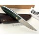 Brisa Bobtail 80 Micarta Verde 12C27 Brisa Bobtail 80 Micarta Verde 12C27