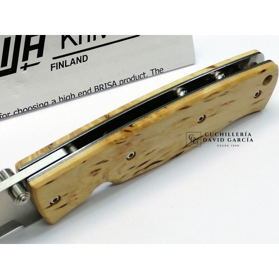 Brisa Birk 75 Abedul Rizado Acero D2 Brisa Birk 75 Abedul Rizado Acero D2