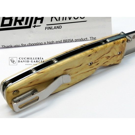 Brisa Birk 75 Abedul Rizado Acero D2 Brisa Birk 75 Abedul Rizado Acero D2