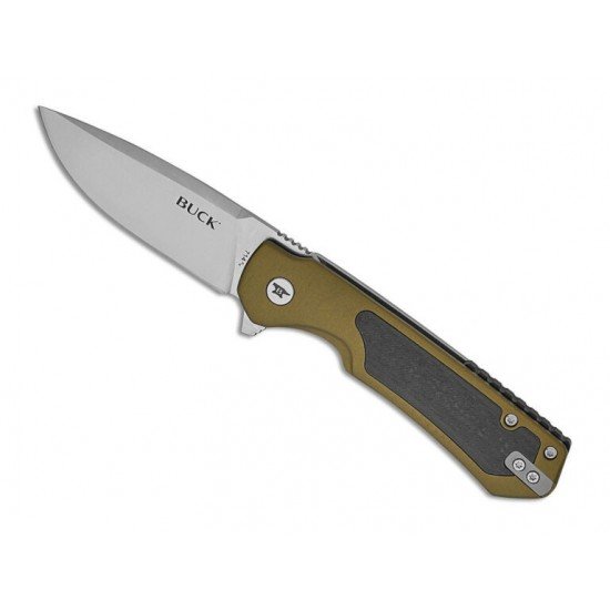 Buck 714GRS Stinger Verde Acero D2