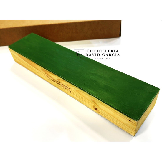 Asentador Artesanal de Cuero de Nobuk de doble cara 