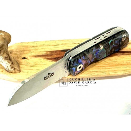 CDS Navaja Mini Beluga Celuloide Abalone CDS Navaja Mini Beluga Celuloide Abalone