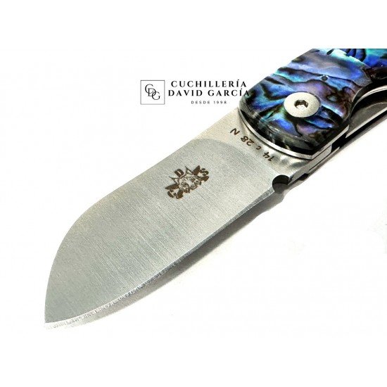 CDS Navaja Mini Beluga Celuloide Abalone CDS Navaja Mini Beluga Celuloide Abalone