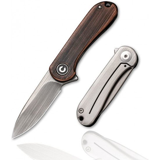 Civivi Mini Elementum C18062SQ-2 Acero 14C28N Cobre pulido Civivi Mini Elementum C18062SQ-2 Acero 14C28N Cobre pulido