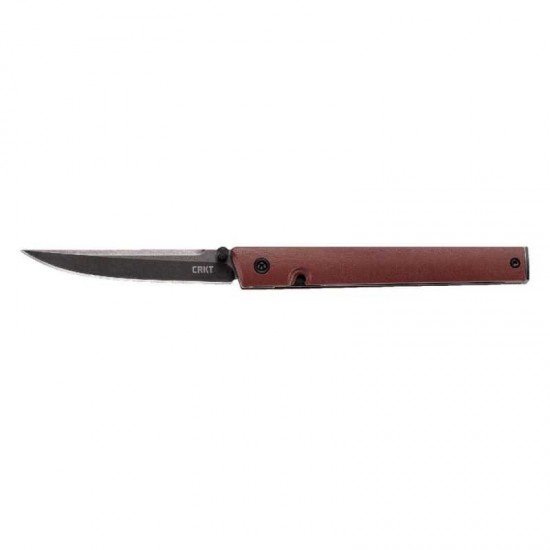 CRKT Ceo Burgundy D2 7096BKD2 CRKT Ceo Burgundy D2 7096BKD2