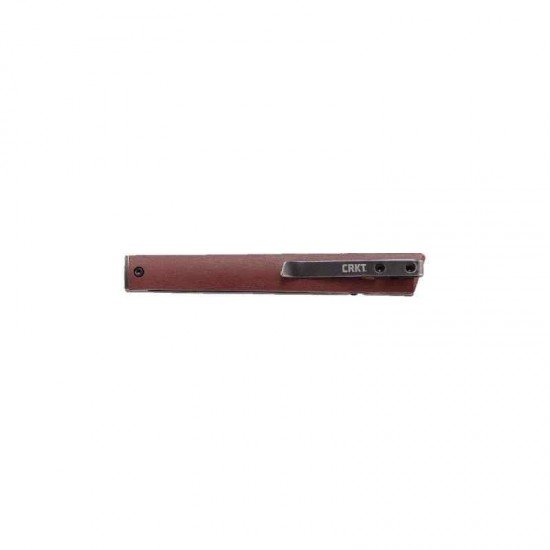 CRKT Ceo Burgundy D2 7096BKD2 CRKT Ceo Burgundy D2 7096BKD2