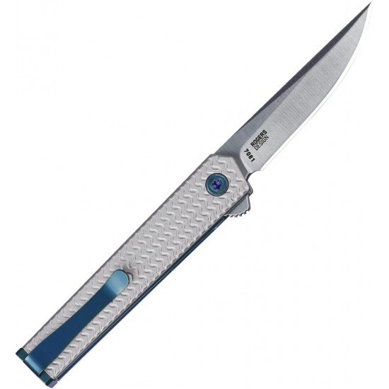 CRKT Ceo Microflipper Silver Drop 7081 CRKT Ceo Microflipper Silver Drop 7081