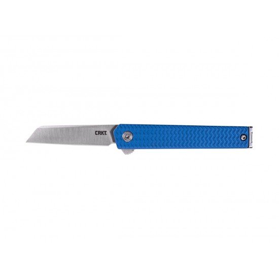 Navaja CRKT Ceo Microflipper Blue Sheepsfoot 7083 Navaja CRKT Ceo Microflipper Blue Sheepsfoot 7083