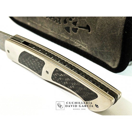 CavedonArt Teju Acero Damasteel - Titanio CavedonArt Teju Acero Damasteel - Titanio