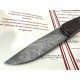 CavedonArt Tiburón Mini Fatcarbon Coral Acero Damasteel CavedonArt Tiburón Mini Fatcarbon Coral Acero Damasteel