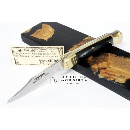 Navaja Celaya Artesana Caza Puma Asta Toro 2107-T