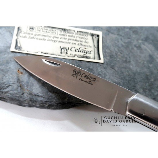 Celaya Cabritera Sheep Horn Pocket Knife Stainless Steel Ferrule 2302-VI/CA