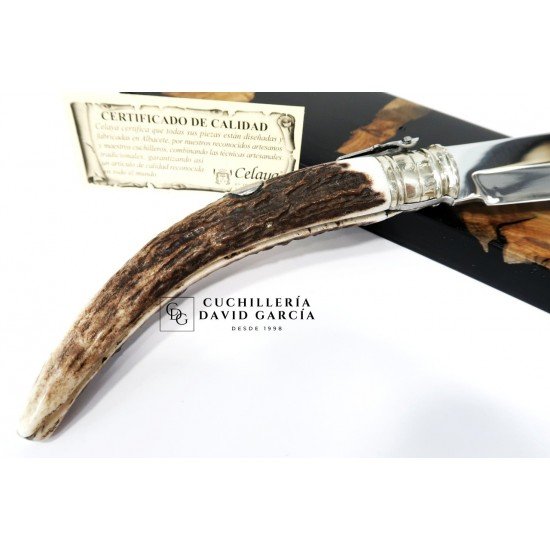 Celaya Navaja Artesanía  Punta Ciervo/Carraca