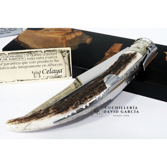 Celaya Navaja Artesanía  Punta Ciervo/Carraca