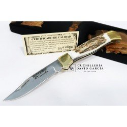 Celaya Artesana Pistón  Latón Asta Ciervo 2104-C