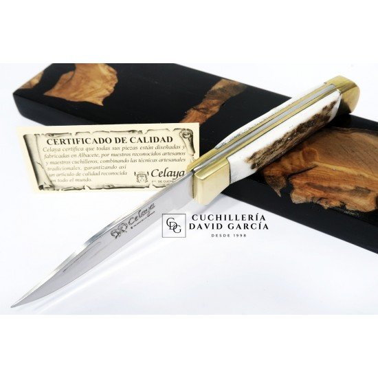 Celaya Artesana Pistón  Latón Asta Ciervo 2104-C