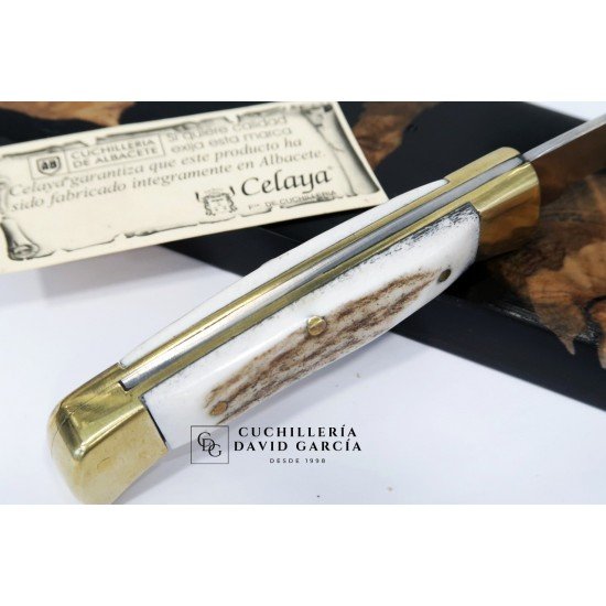 Celaya Artesana Pistón  Latón Asta Ciervo 2104-C