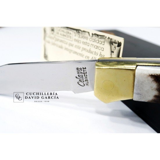 Celaya Artesana Pistón  Latón Asta Ciervo 2105-C