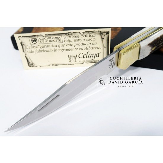 Celaya Artesana Pistón  Latón Asta Ciervo 2105-C