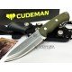 Cudeman Buscrafter 206-GV Acero Böhler N690Co G10 Verde