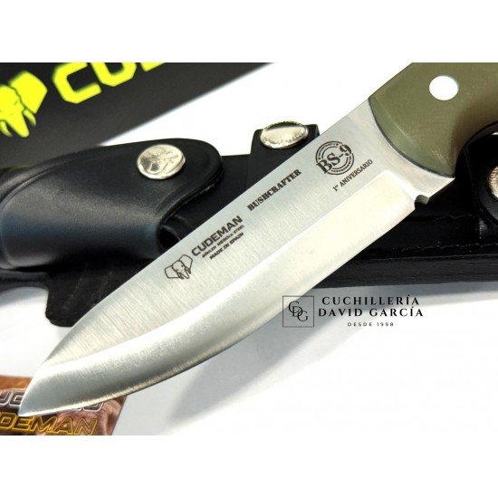 Cudeman Buscrafter 206-GV Acero Böhler N690Co G10 Verde