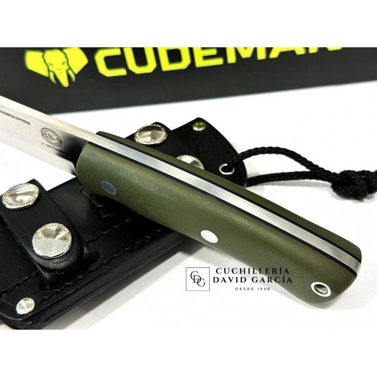Cudeman Buscrafter 206-GV Acero Böhler N690Co G10 Verde
