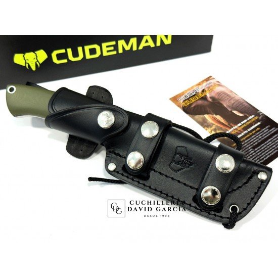 Cudeman Buscrafter 206-GV Acero Böhler N690Co G10 Verde