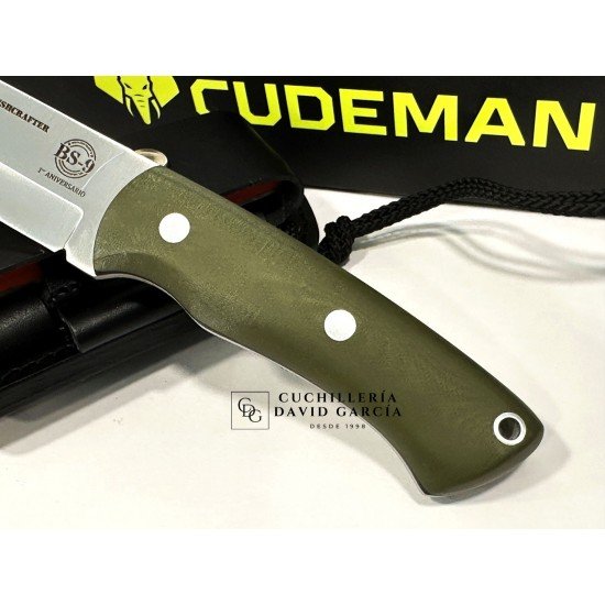 Cudeman Buscrafter 206-GVC  Acero Böhler N690Co G10 Verde