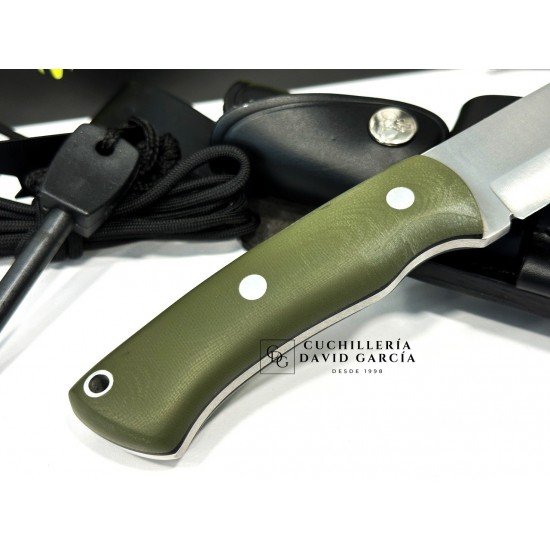 Cudeman Buscrafter 206-GVC  Acero Böhler N690Co G10 Verde