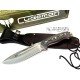 Cudeman 126 M Spartan Micarta Negra Funda Cuero