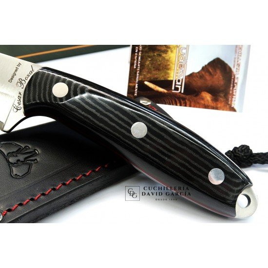 Cudeman 123-M Cesar Bozal Micarta Negra Cudeman 123-M Cesar Bozal Micarta Negra
